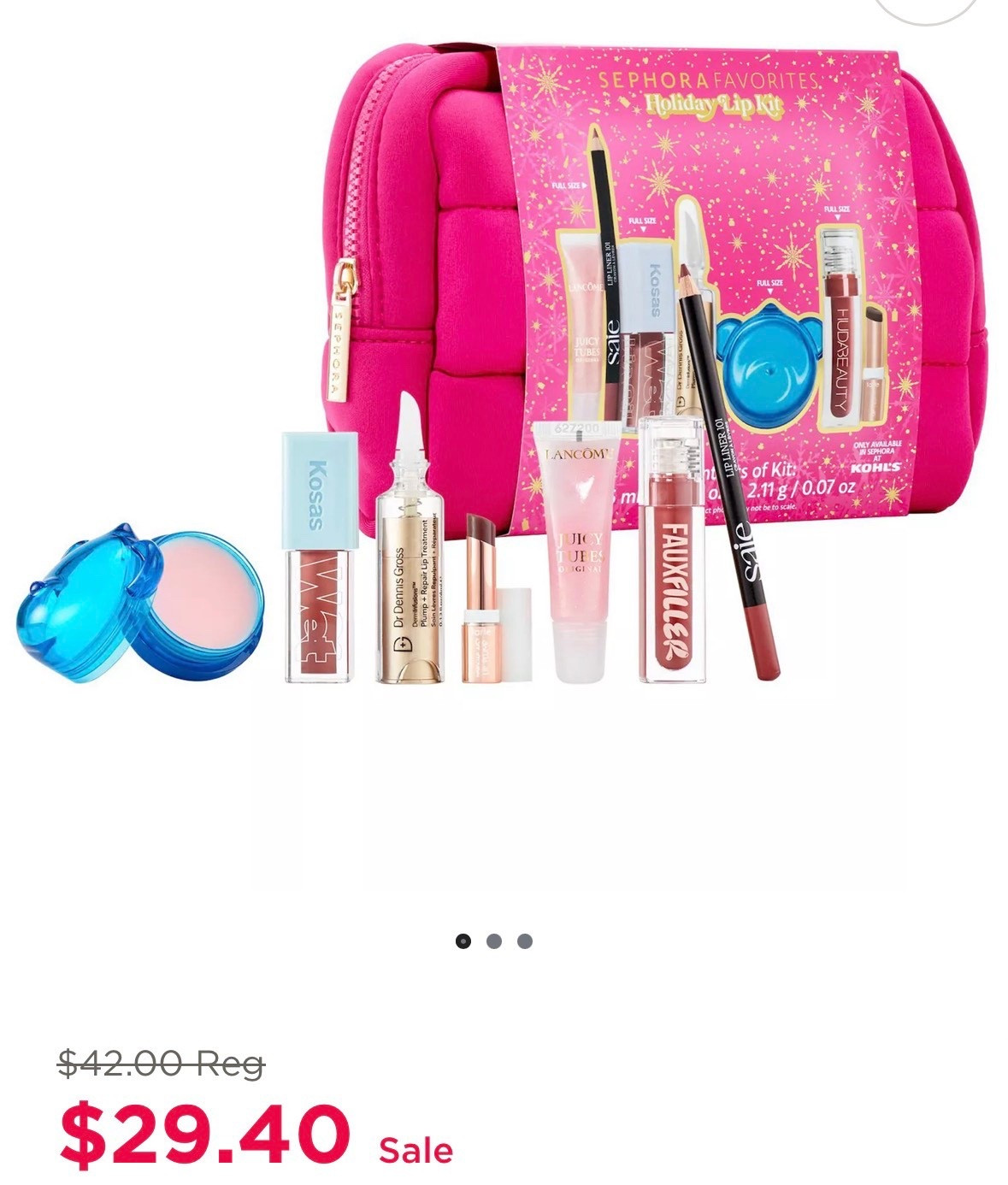 Sephora sale 
Sephora lip care 
Gifts for teens
Gifts for tweens 
Lipstick
Holiday Gifts 
Lipgloss 
Sephora at kohls sale 

#LTKBeauty #LTKGiftGuide #LTKSaleAlert