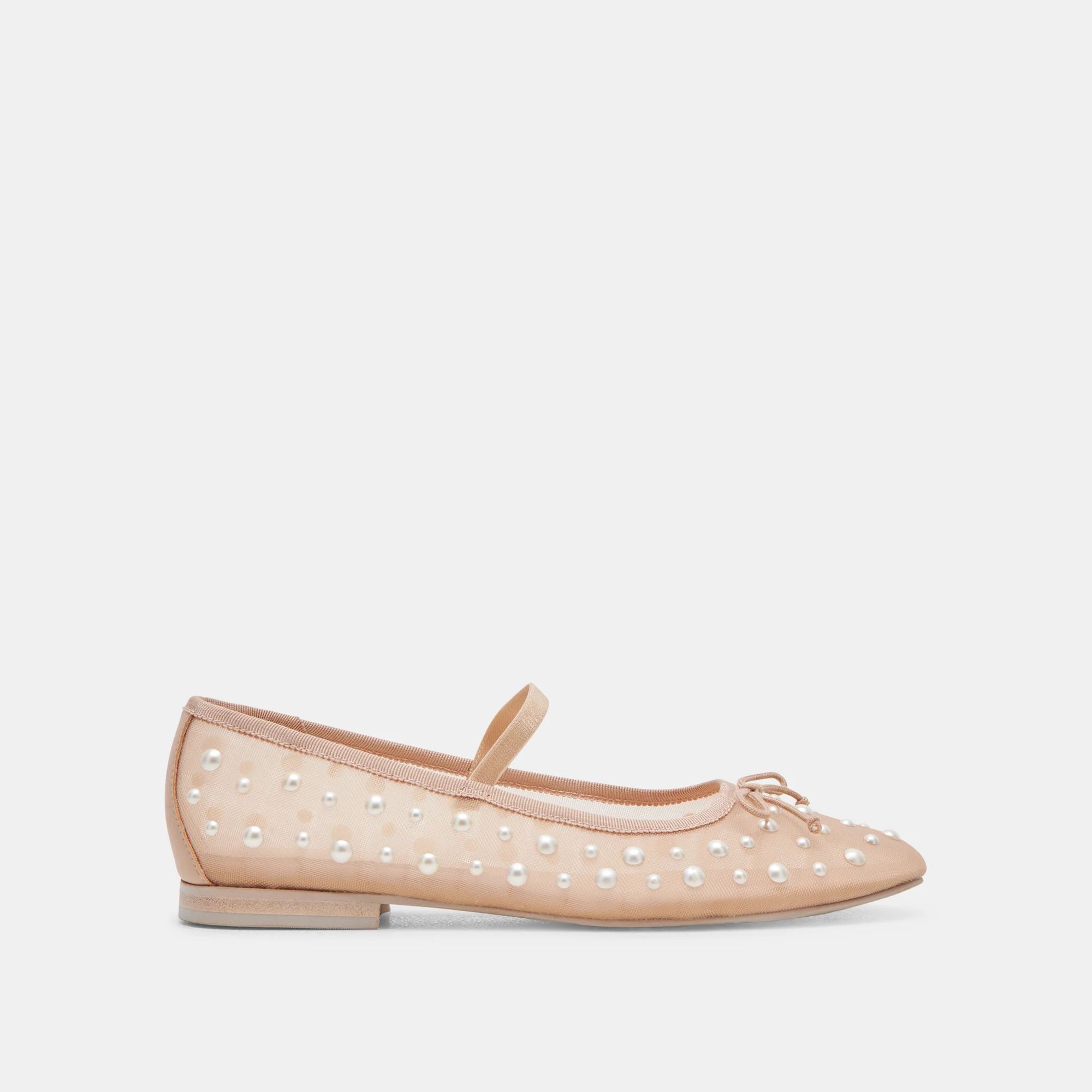 Cadel Pearl Ballet Flats | DolceVita.com