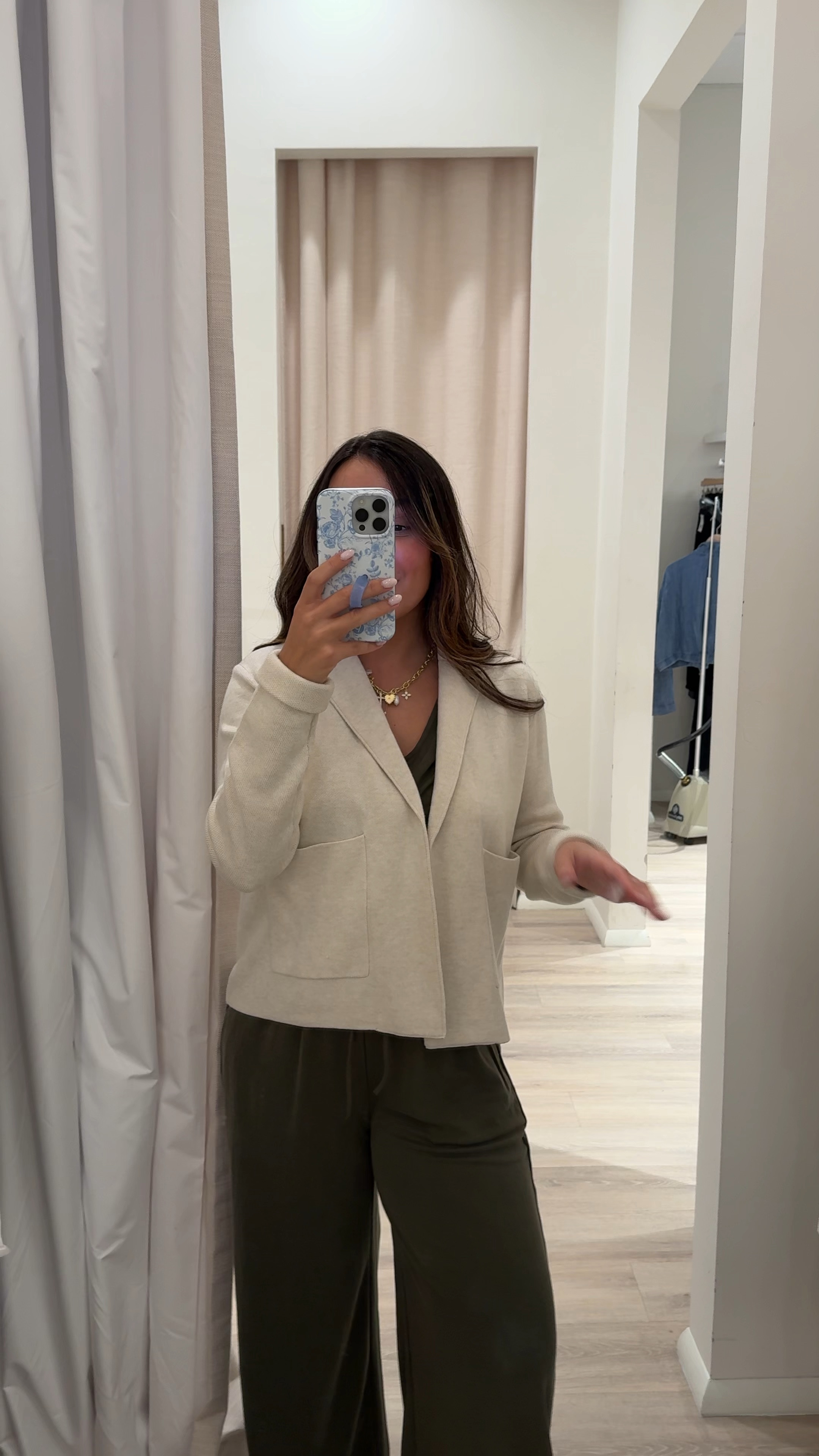 Wearing a size small in both! Code LAUREN20 to save!