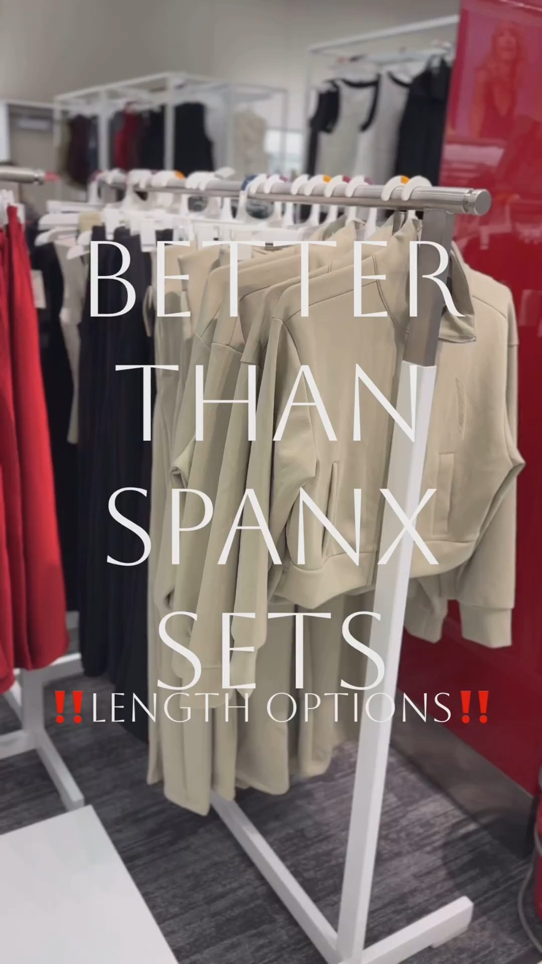 Spanx inspired sets with LENGTH OPTIONS from Target‼️Viral and loving!🤩 These buttery soft sweatsuits remind me of AirEssentials! The perfect travel set this holiday season! And I love for school drop off and errands, too! Love the collar on the full zip jacket and that it has pockets! And it’s NOT cropped 🙌🏻 And these straight leg pants with length options are so comfy! Love the pockets and elastic waist! Love the light green, but available in blue, black and maroon! Perfect to wear as a matching set or style these pieces separately! Mix and match! Which color is your fave?👇🏻

Gifts for the homebody, look for less 

#LTKFindsUnder50 #LTKTravel #LTKActive