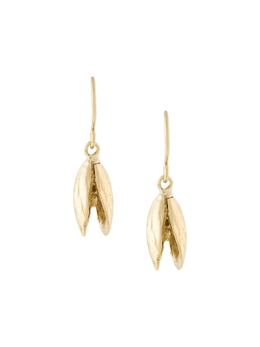 Wouters & Hendrix Clam earrings - Metallic | FarFetch US