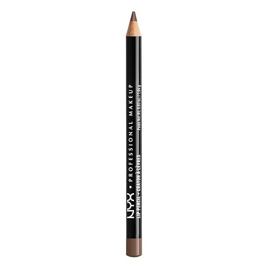 NYX PROFESSIONAL MAKEUP Slim Lip Pencil, Long-Lasting Creamy Lip Liner - Espresso | Amazon (US)