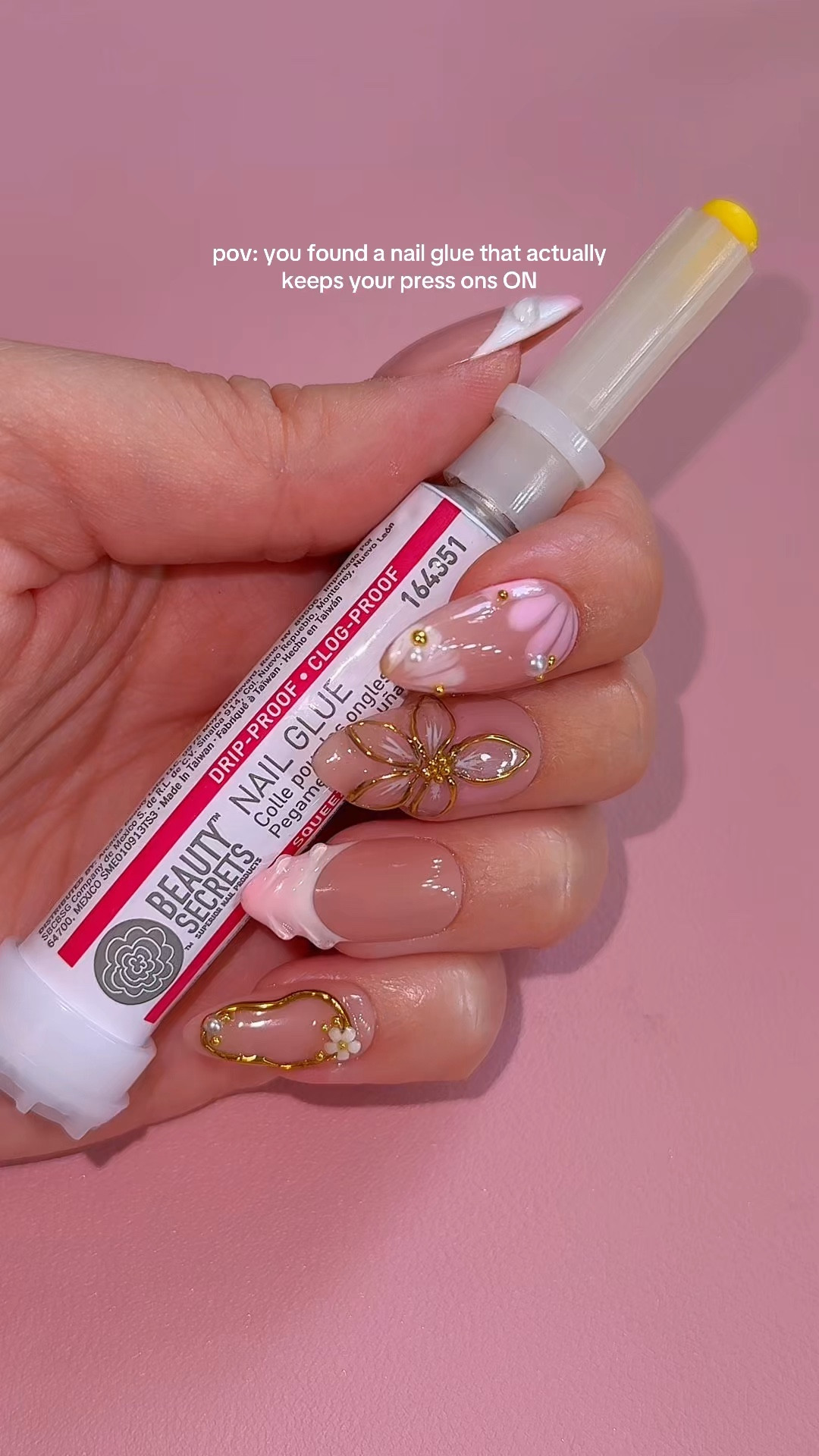 pov: you found a nail glue that actually keeps your press ons ON 🌸🫶🏻✨

#nailglue #pressonnails #pressons #longlastingnails

#LTKBeauty
