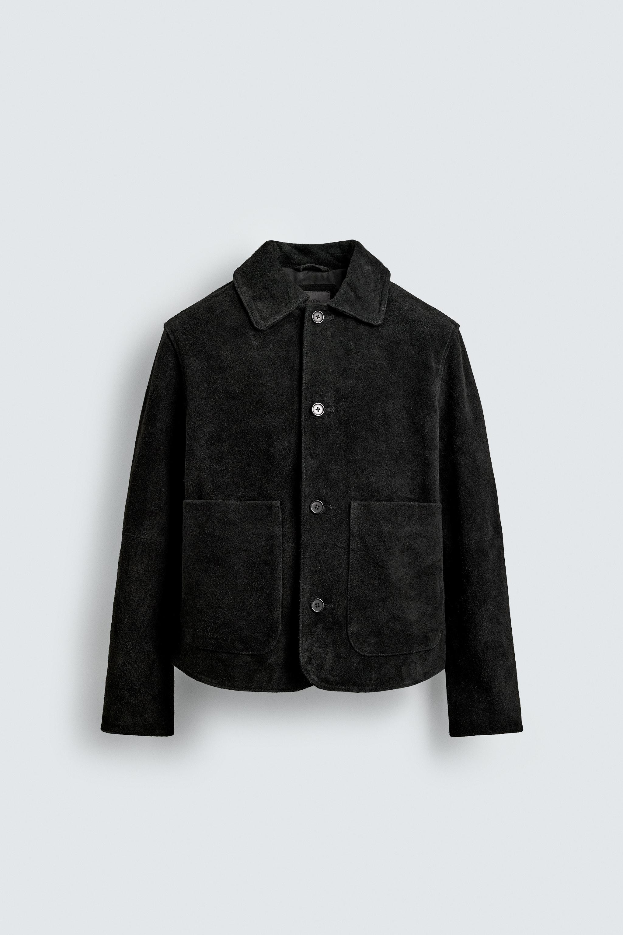SPLIT SUEDE LEATHER JACKET | Zara US