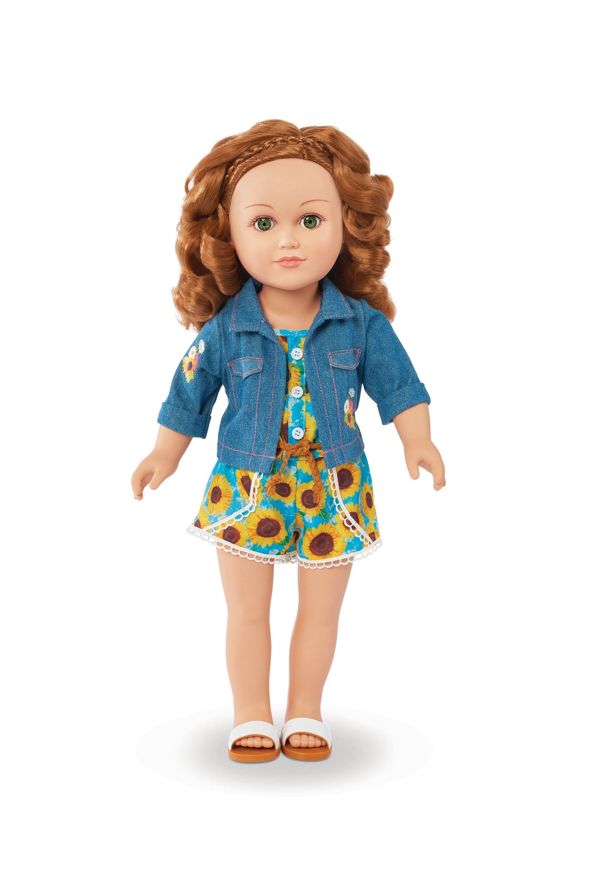 My Life As Peyton Posable 18 inch Doll, Red Hair, Green Eyes | Walmart (US)