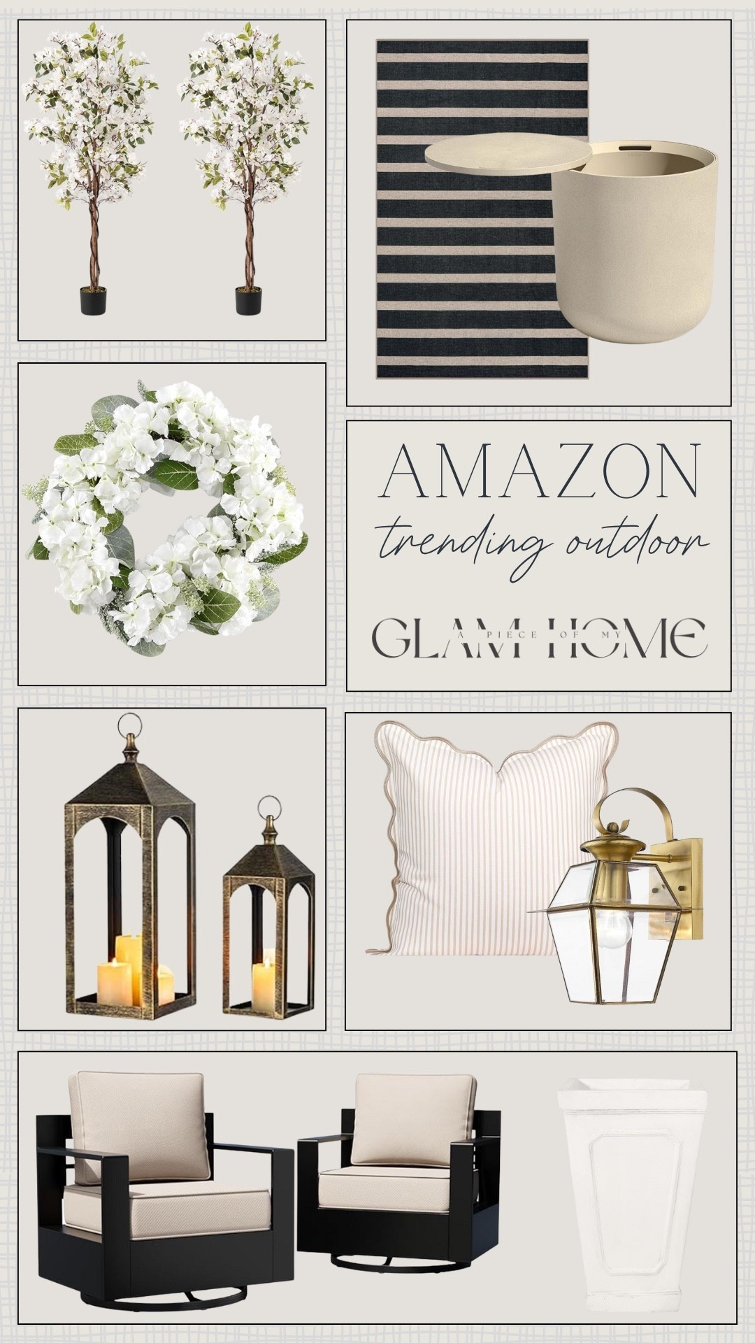 Amazon trending outdoor finds! 


Amazon outdoor finds, Amazon outdoor decor, trending Amazon outdoor, outdoor living ideas, backyard decor, patio refresh, outdoor entertaining, outdoor furniture Amazon, outdoor sectional sofa, outdoor conversation set, patio chairs outdoor, outdoor lounge chairs, outdoor dining set, bistro set outdoor, weather resistant outdoor furniture, outdoor rug patio, washable outdoor rug, neutral outdoor rug, fire pit outdoor, propane fire pit table, smokeless fire pit, tabletop fire pit, patio umbrella outdoor, cantilever umbrella, shade sail patio, pergola outdoor, pop up pergola, string lights outdoor, solar outdoor lights, LED patio lights, outdoor lanterns, outdoor side table, patio coffee table, outdoor throw pillows, neutral outdoor pillows, outdoor cushions replacement, planters outdoor, large outdoor planters, faux outdoor plants, outdoor privacy screen, backyard styling, patio decor ideas, small patio ideas, apartment patio decor

#LTKU #LTKSeasonal #LTKHome