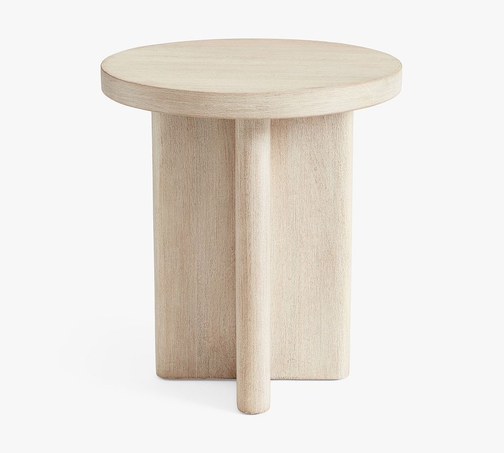 Open Box: Cayman Round Side Table | Pottery Barn (US)