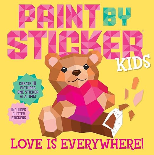 Paint by Sticker Kids: Love Is Everywhere!: Create 10 Pictures One Sticker at a Time! Includes Gl... | Amazon (US)