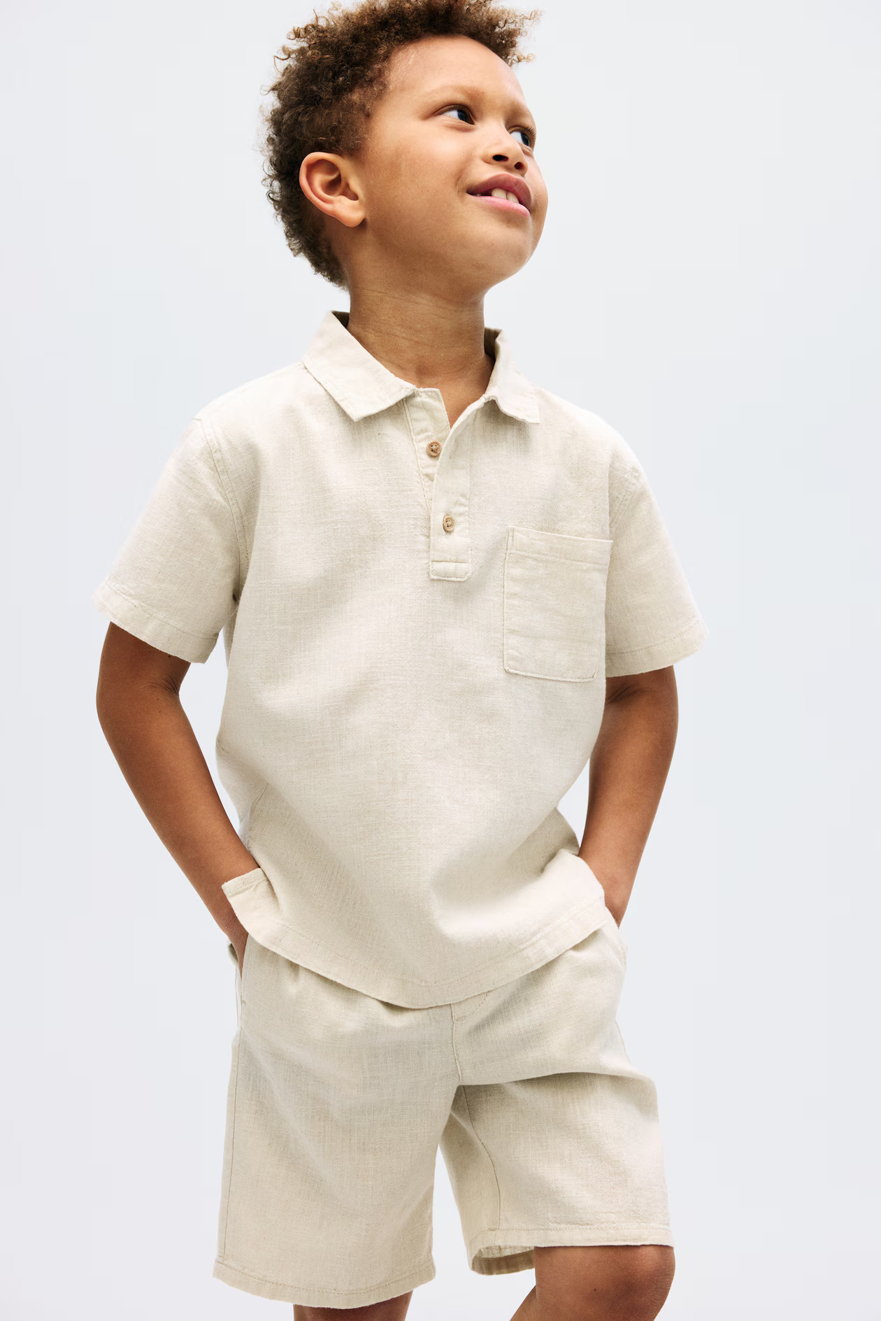 2-Piece Linen-Blend Set | H&M (US + CA)