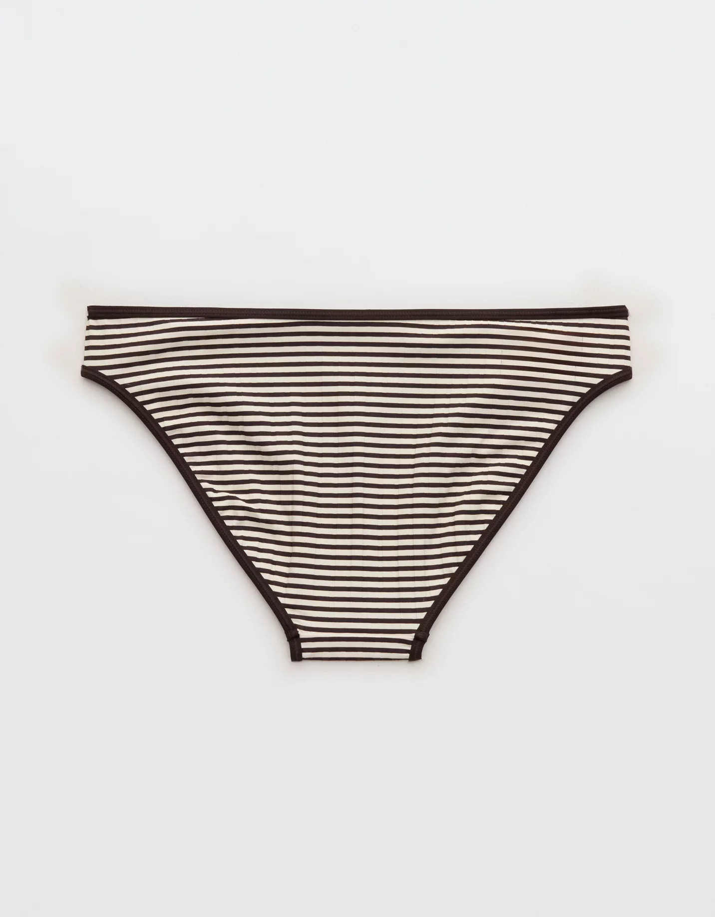 Aerie Ribbed Full Coverage Classic Bikini Bottom | Aerie