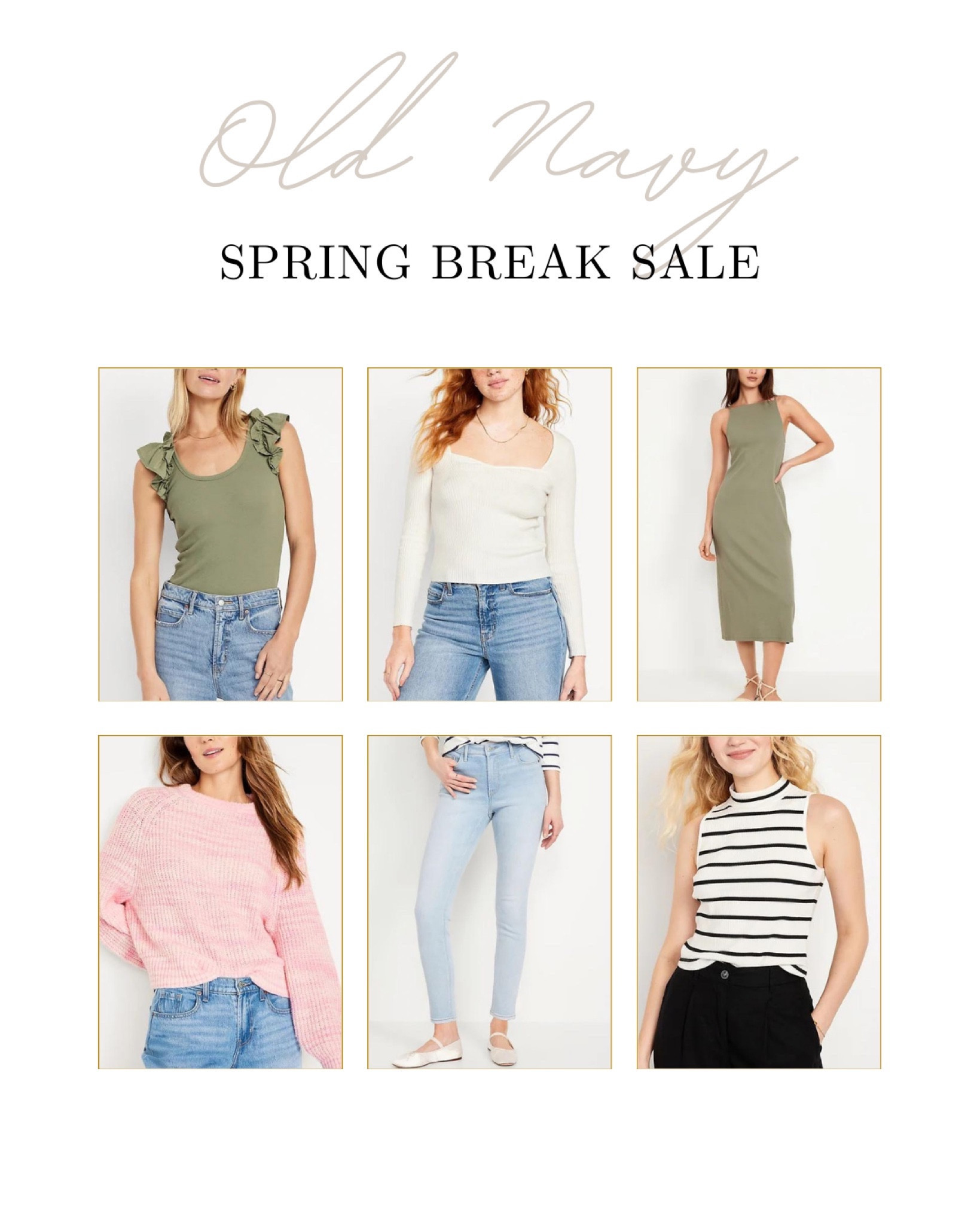 Score major savings at Old Navy's Spring Break Sale //

Sale, Sale Alert, LTK Sale, Old Navy, Old Navy Fashion, Old Navy Jeans, Old Navy Spring, Old Navy Joggers, Casual, Casual Outfits, Spring, Spring Outfits, Spring Break Outfits, Spring 2024, Spring Fashion, Spring Looks, Fashion

#LTKSpringSale #LTKstyletip #LTKfindsunder50