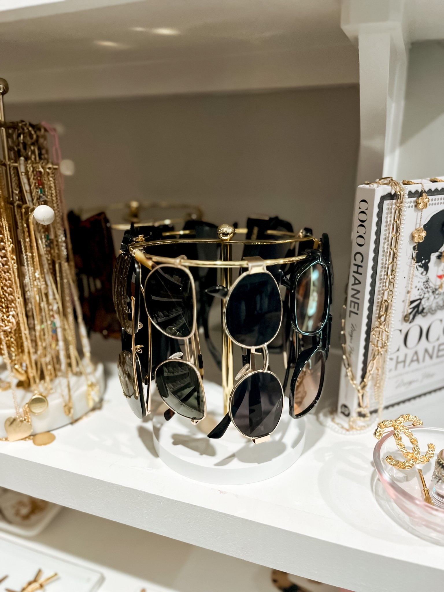 Sunglasses organizer stand 

#LTKSaleAlert #LTKHome #LTKStyleTip