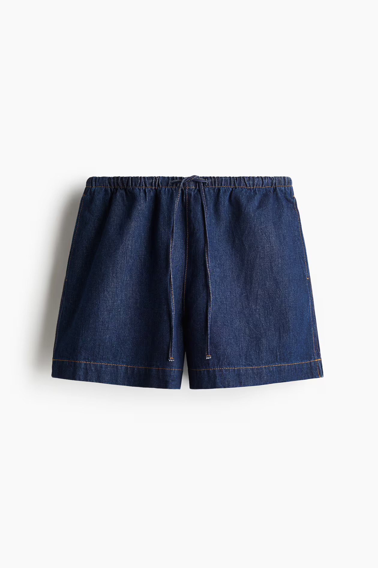 Denim drawstring shorts | H&M (UK, MY, IN, SG, PH, TW, HK)