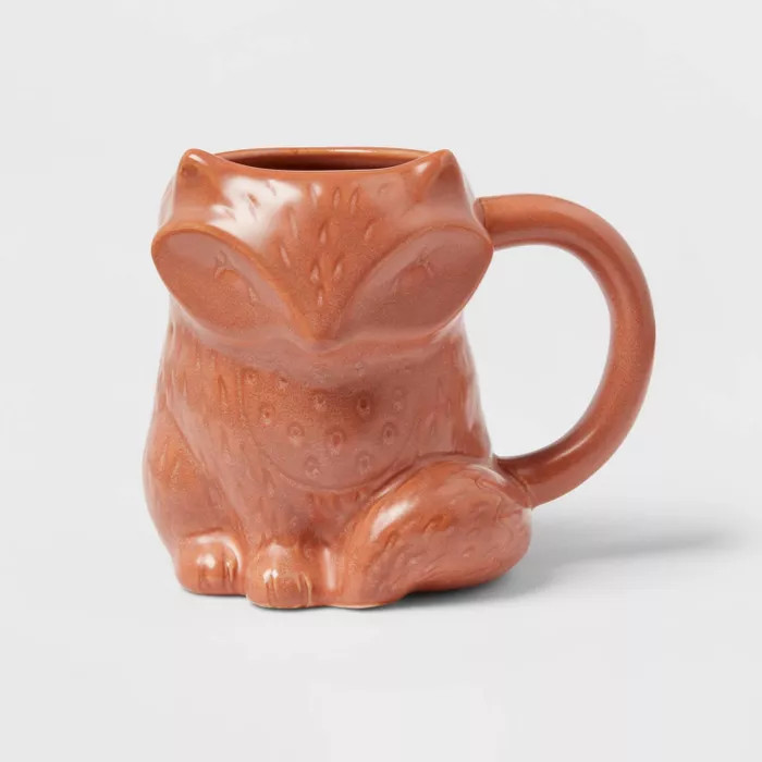 11oz Stoneware Fox Mug - Threshold™ | Target
