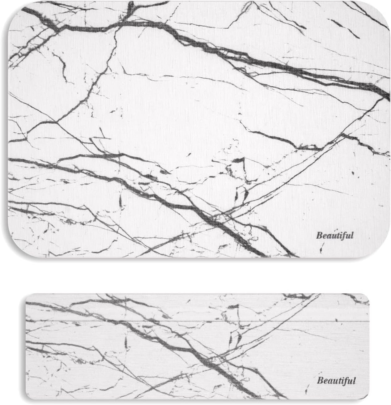 Bumlon Kitchen Dish Drying Mat for Counter, Dish Pad Absorbent Dishes Drainer Rack for Multiple U... | Amazon (US)