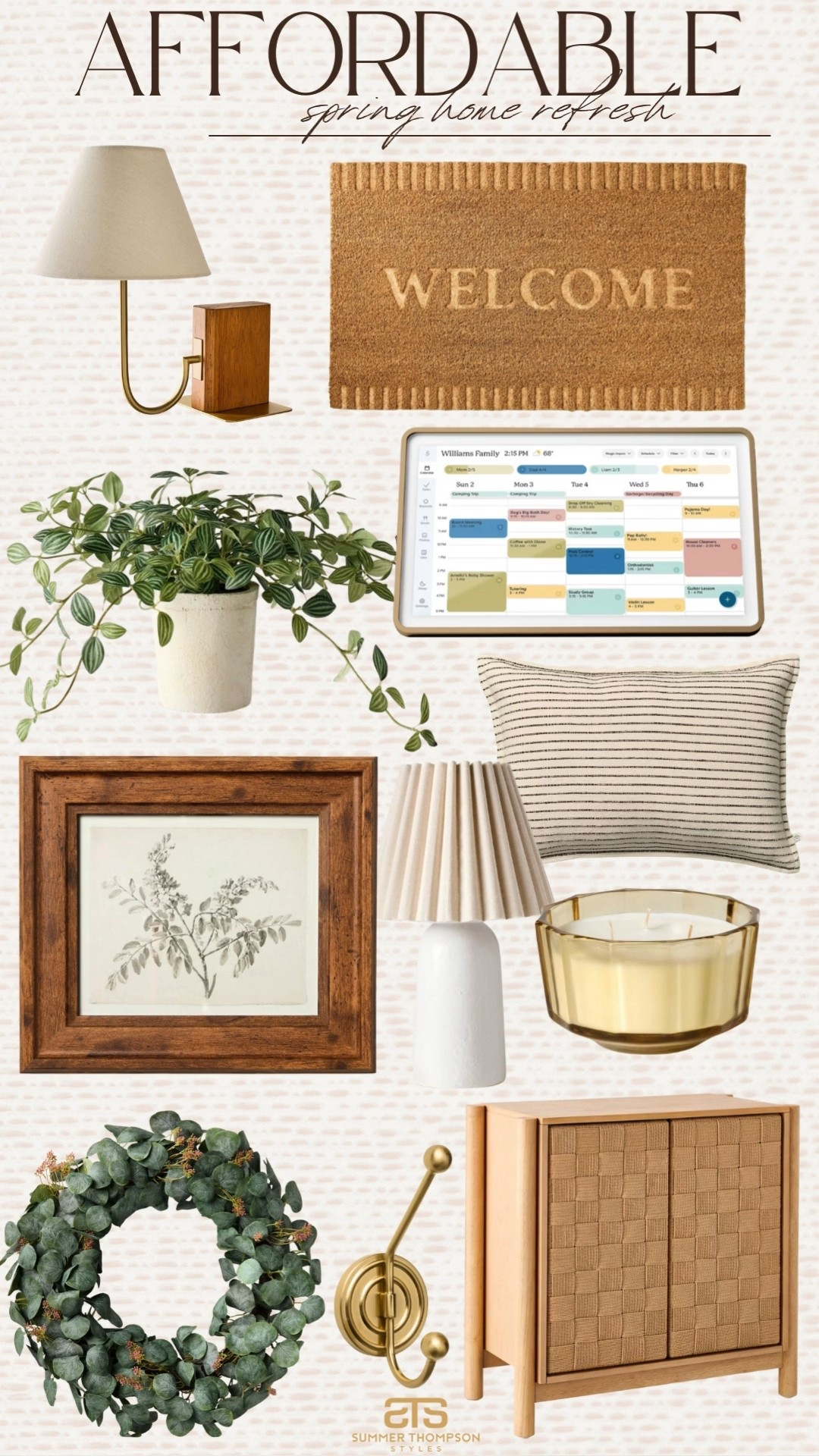 Now that Christmas is over it is time for a little spring home refresh! 

Faux greenery. Sketch. Wall art. Sconce. Welcome mat. Candle. Wreath. Hook. Digital calendar. Trending. Best sellers. Viral  

#LTKFindsUnder100 #LTKSeasonal #LTKHome