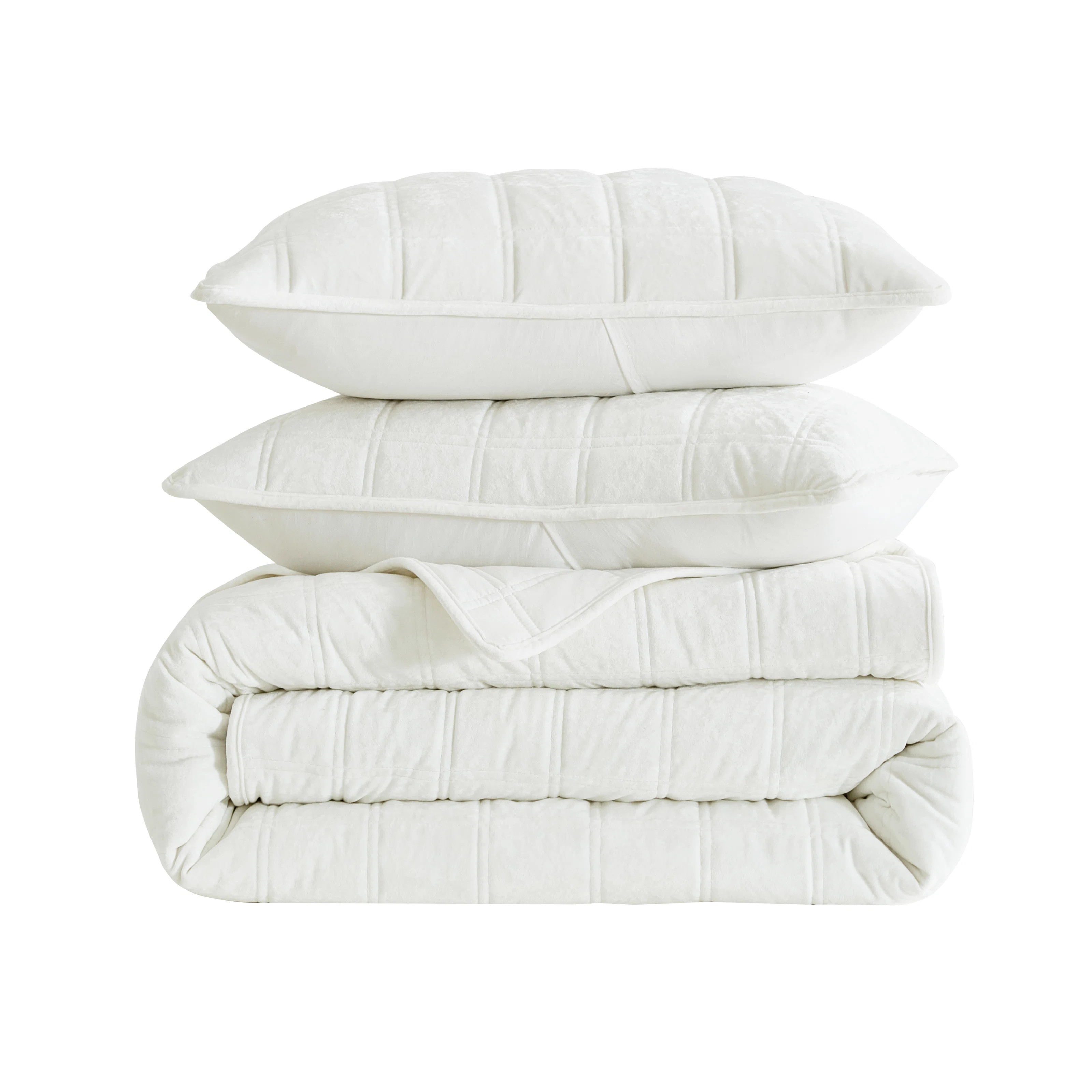 Chezmoi Collection Velvet Quilt Set & Reviews | Wayfair | Wayfair North America