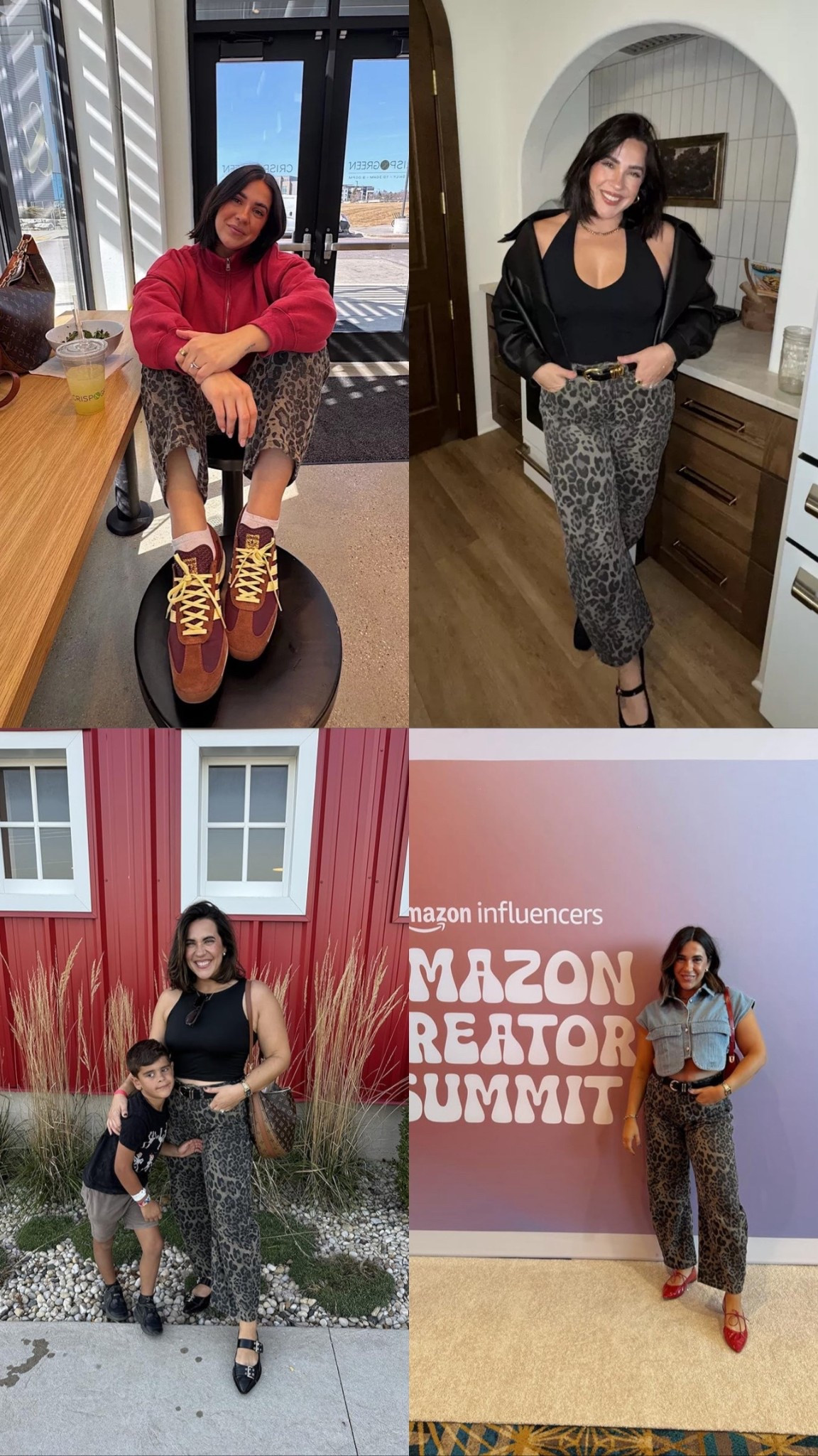 The BEST leopard slight barrel leg jeans from Amazon, I've worn these so many times. I do a L.

#LTKMidsize #LTKootd #LTKgrwm