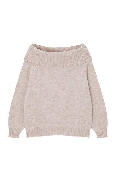 BARDOT NECKLINE JUMPER | PULL and BEAR UK