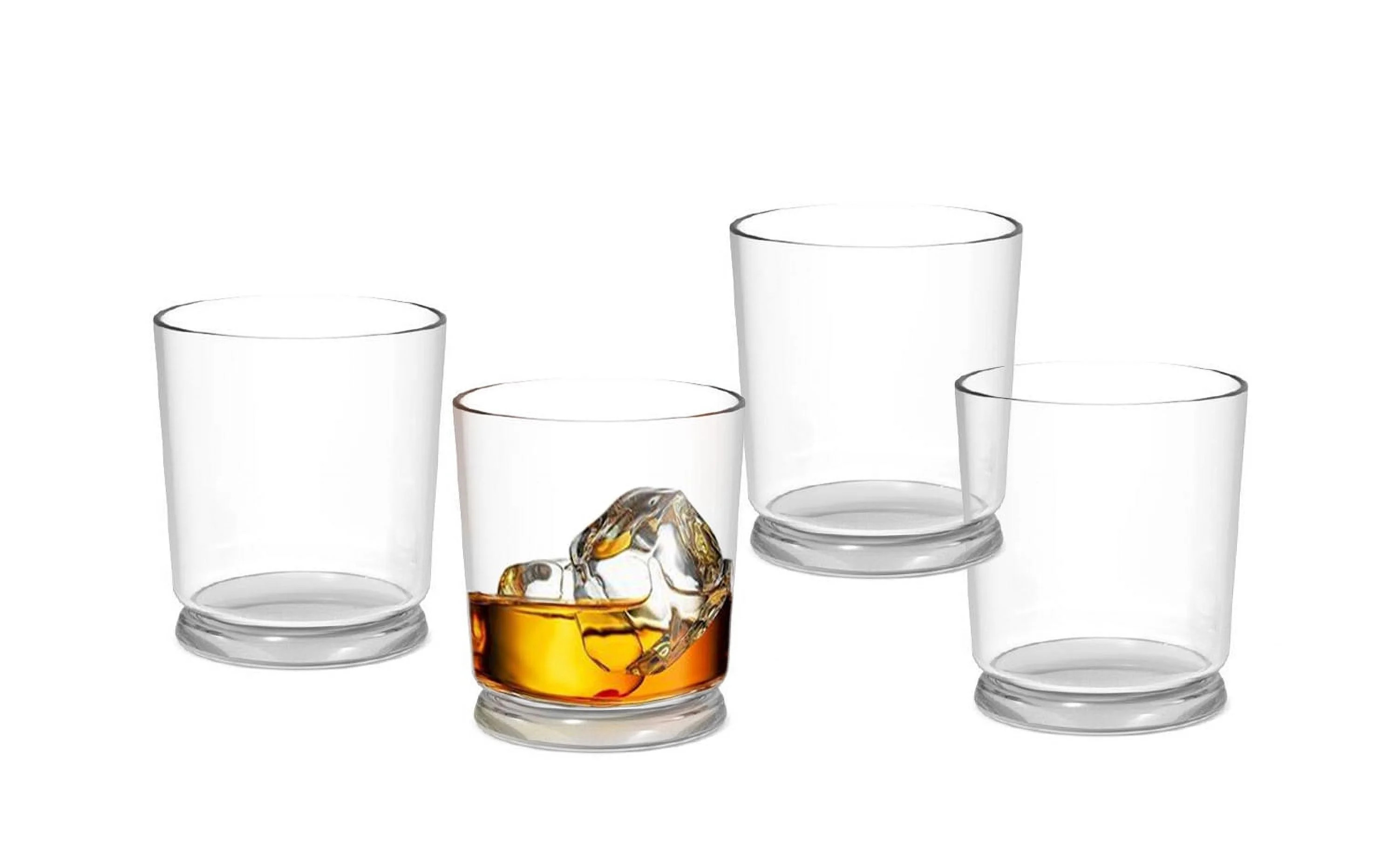 Better Homes & Gardens Emerson Clear Glass DOF 12ounces 4 Pack | Walmart (US)