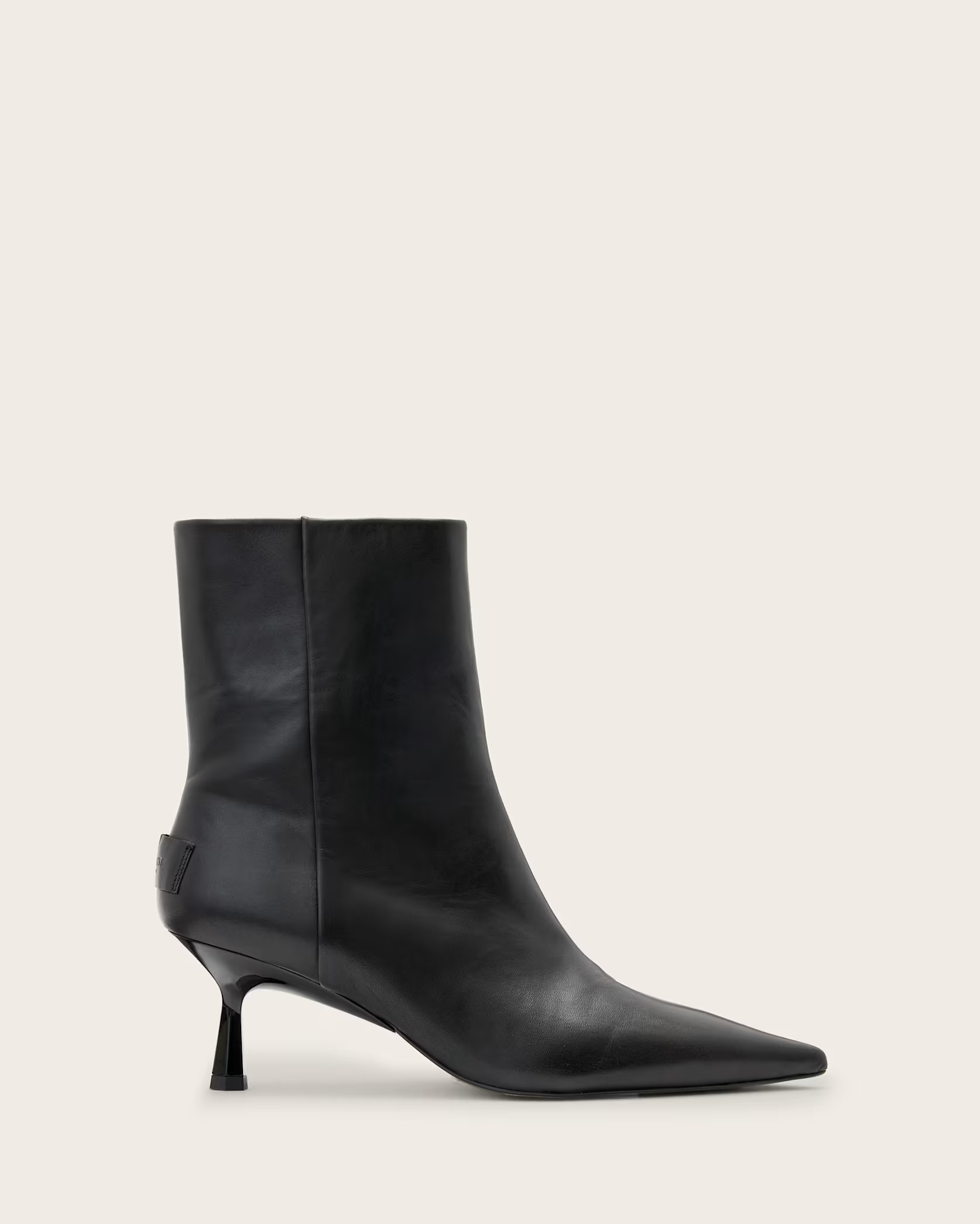 Vivian Leather Boots Black | ALLSAINTS | AllSaints UK