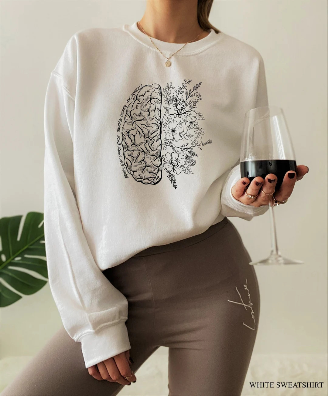 Brain Anatomy Sweatshirt,Funny Nurse Hoodie,Womens Nursing School Shirt,Nursing Student Anatomica... | Etsy (US)