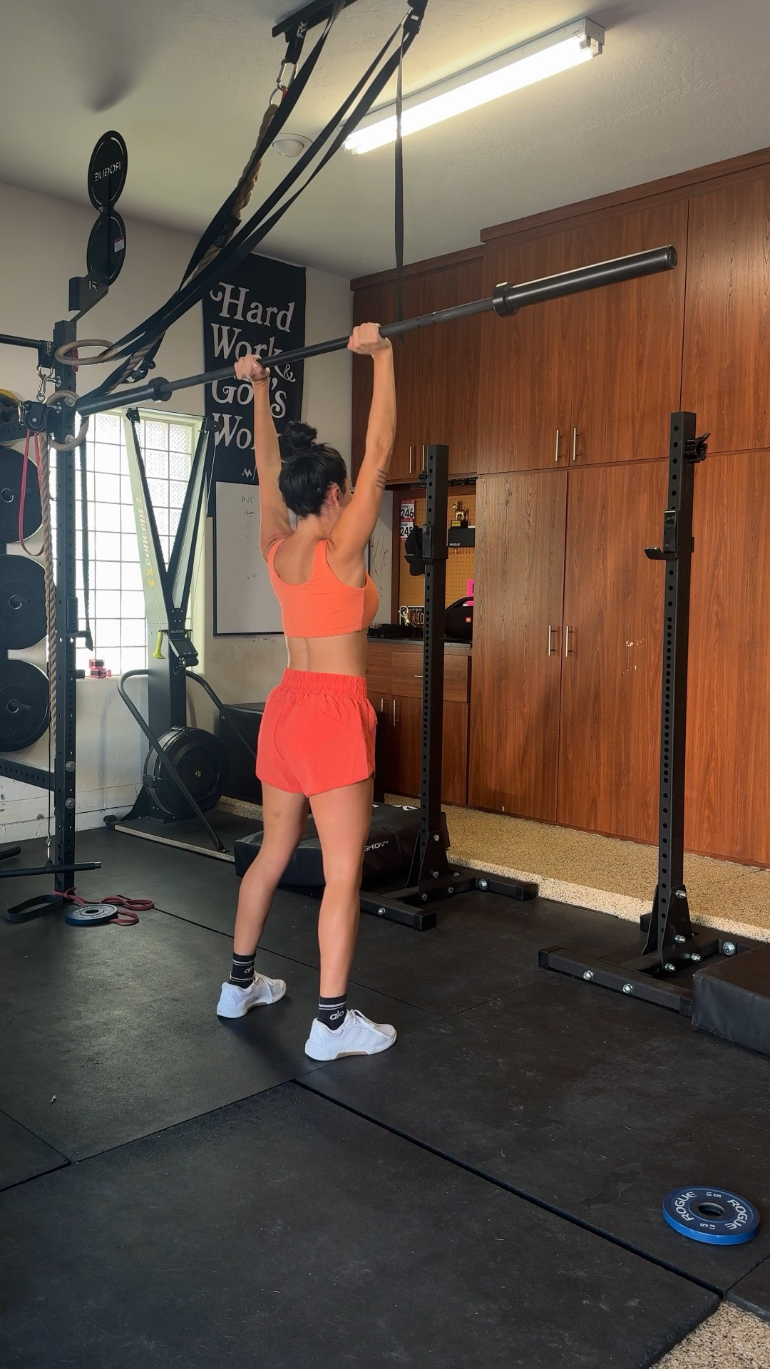 This mornings workout! 
Salt project bra and shorts size small 
Adidas dropset training shoes

#LTKActive #LTKmorningroutine #LTKfitnessgoals