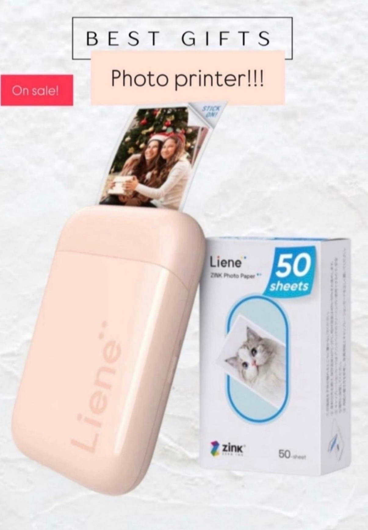 Never disappoints as a gift idea.  Easy to connect via Bluetooth.  Print on the go! Cartridge and photo paper very affordable too

#giftidea #portableprinter #gifts #giftsforteens
