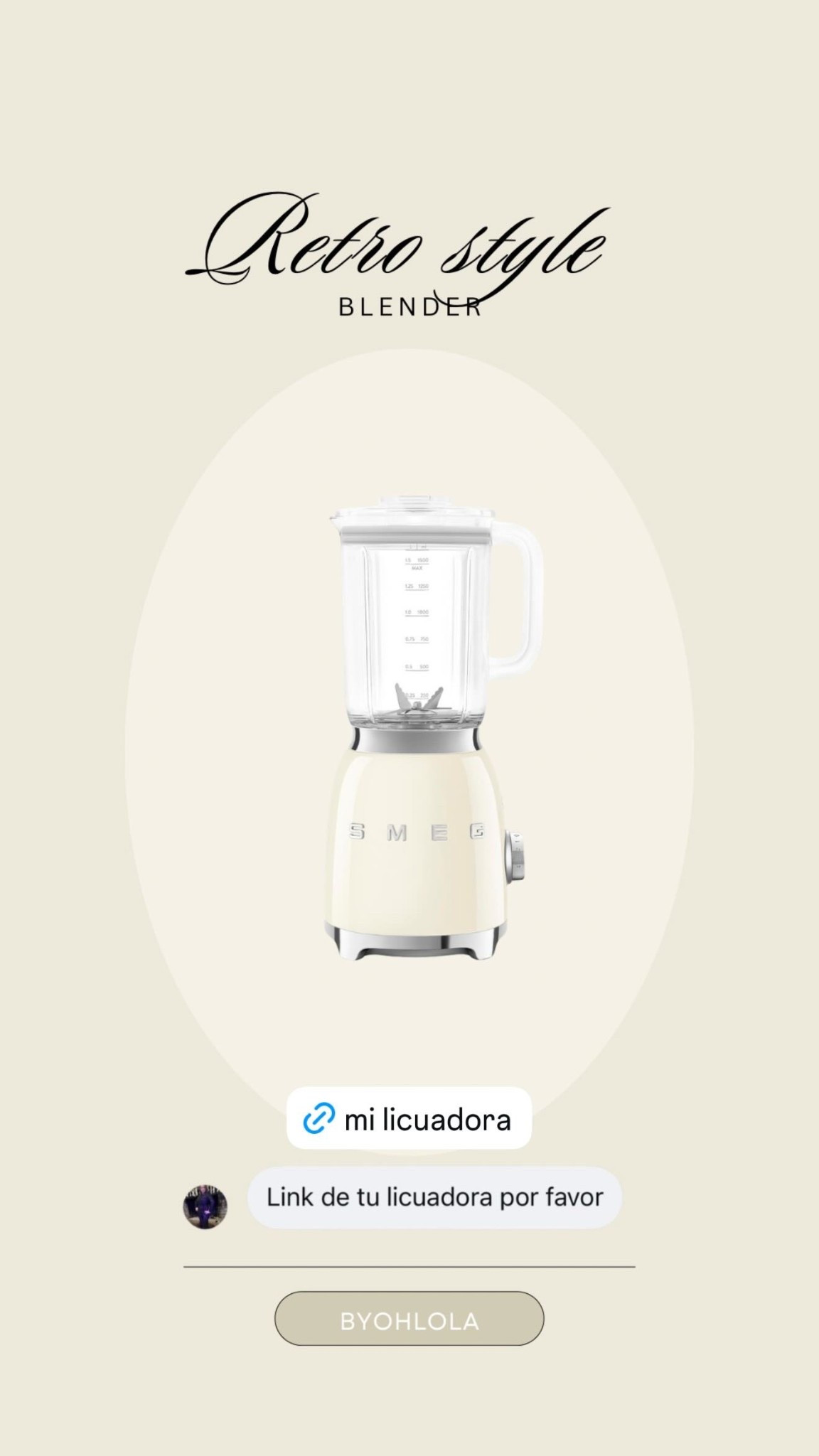 Mi licuadora