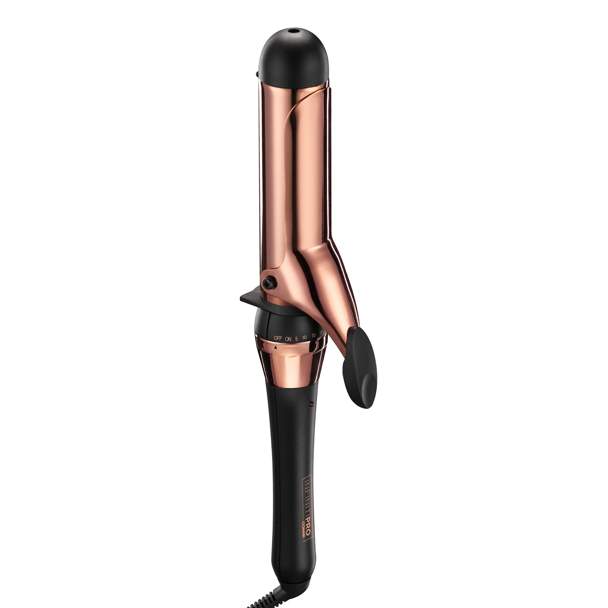 INFINITIPRO BY CONAIR Rose Gold Titanium 1 1/2-Inch Curling Iron, 1 ½ inch barrel produces soft ... | Amazon (US)