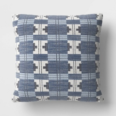 Square Heritage Geometric Polyester Throw Pillow - Threshold™ | Target