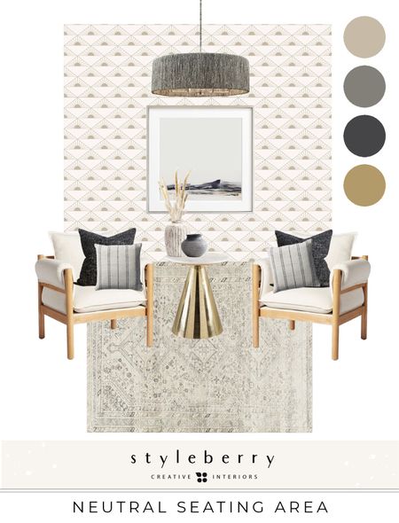 Interior Designer styled Neutral Seating Area by Styleberry Creative Interiors. || follow us on IG @styleberrycreativeinteriors || Virtual Interior Design || Online Design || Interior Designer // Learn about our Virtual Design Services: https://styleberrycreative.com

Follow my shop @StyleberryCreativeInteriors on the @shop.LTK app to shop this post and get my exclusive app-only content! 

#LTKhome #LTKstyletip #LTKfamily