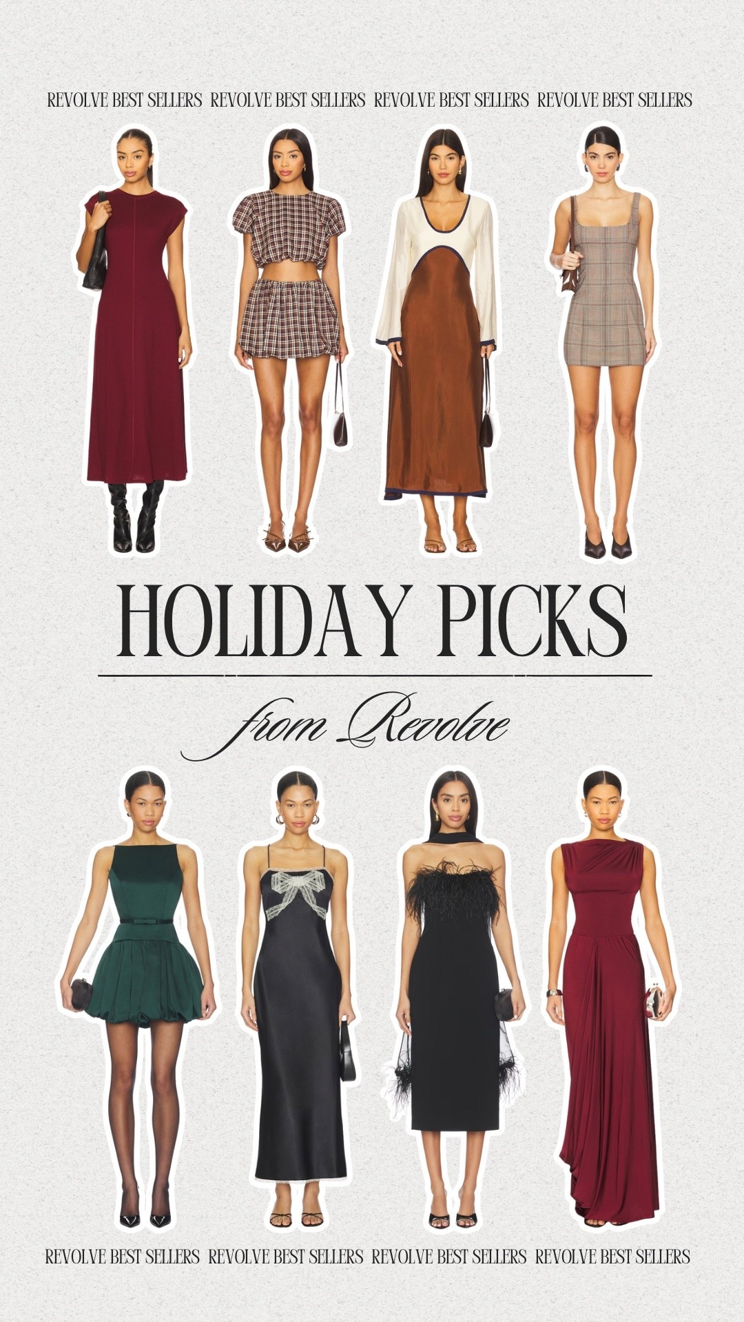 If you need a last-minute holiday outfit… I got you 🎁✨ These Revolve finds are so good for parties, date nights, and festive events. All linked on LTK 🤍

#LTKHoliday #LTKBeauty #LTKootd