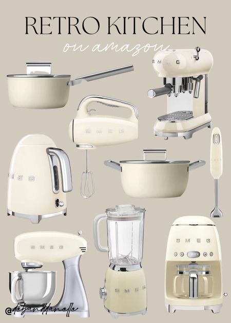 Retro kitchen appliances 

Retro, kitchen appliances, cream kitchen, vintage kitchen, Deb and Danelle 

#LTKhome #LTKstyletip #LTKFind