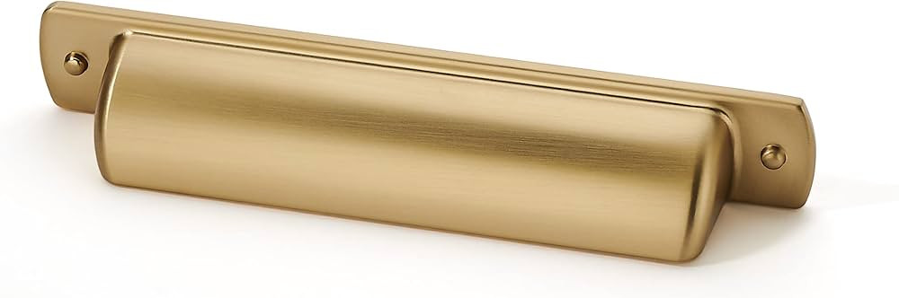 khtumeware 10 Pack 3 3/4"(96mm) Champagne Bronze Drawer Pulls Cabinet Bin Cup Pulls Kitchen Hardw... | Amazon (US)