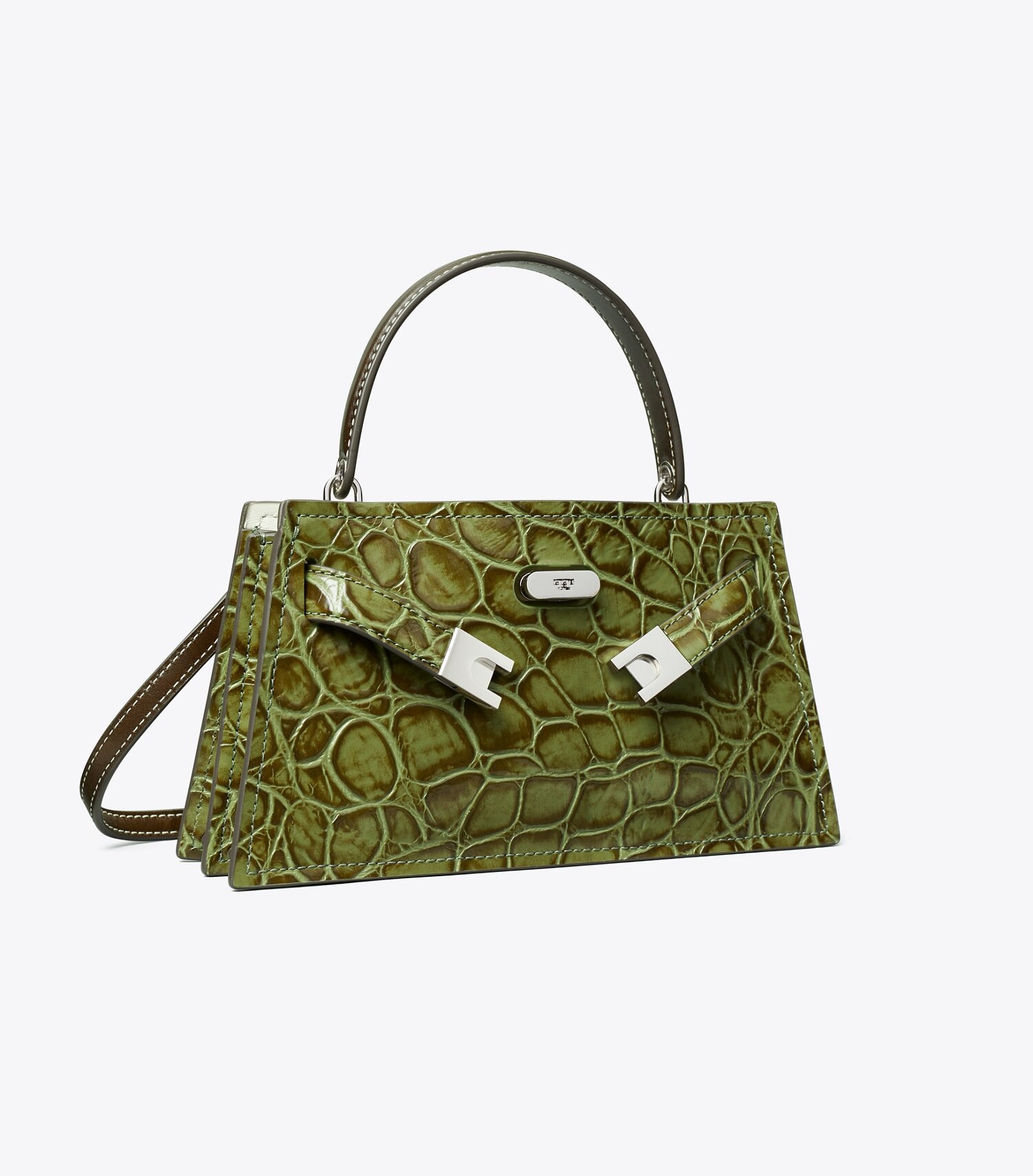 Petite Lee Radziwill Croc-Embossed Bag: Women's Designer Mini Bags | Tory Burch | Tory Burch (US)