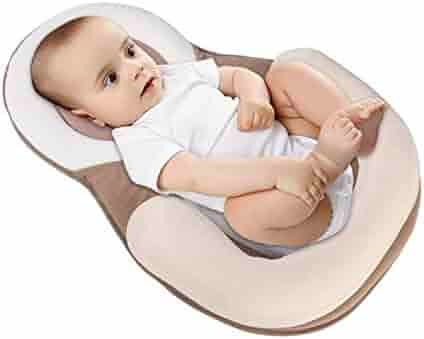 Baby Pillow Infant Newborn Anti Rollover Mattress Pillow for 0 12 Months Baby Sleep Positioning (... | Amazon (US)