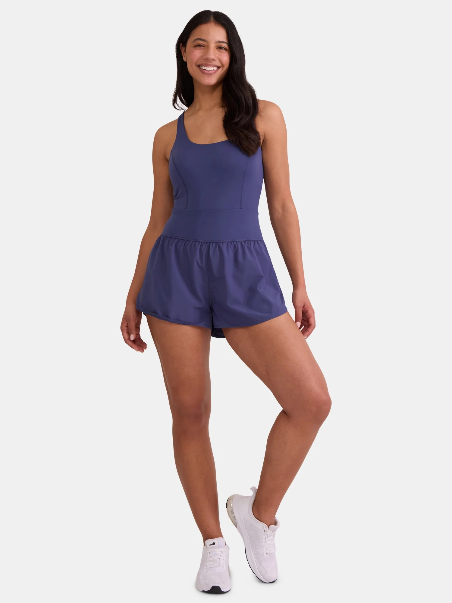 Avia Women's Active Bodysuit with Built-in Bra, Sizes XS-XXXL | Walmart (US)