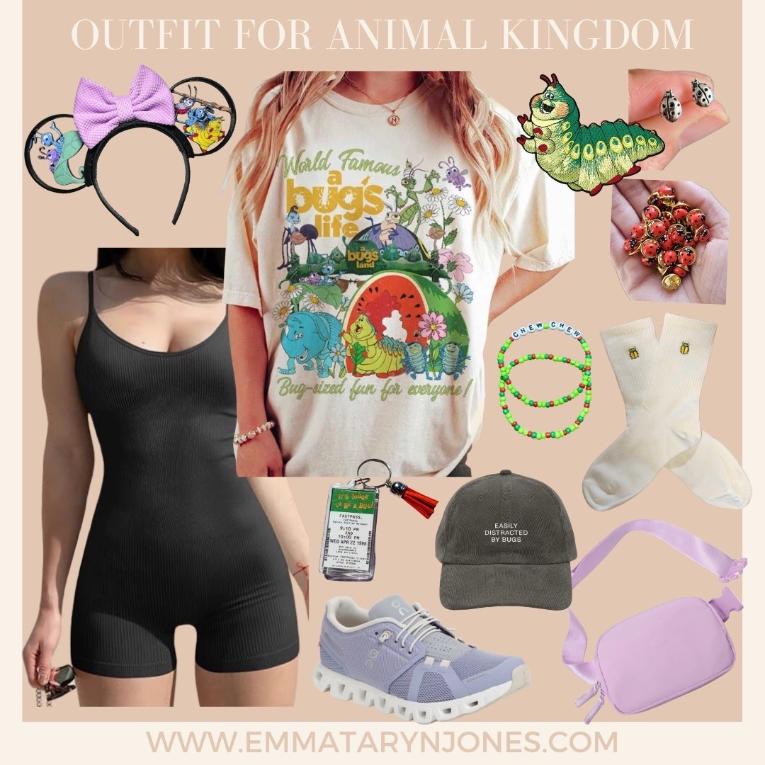 Outfit idea for Animal Kingdom | A Bugs Life Outfit inspiration | Disney Style | Disney outfit ideas | Disneyland outfit idea 

#LTKMidsize #LTKTravel