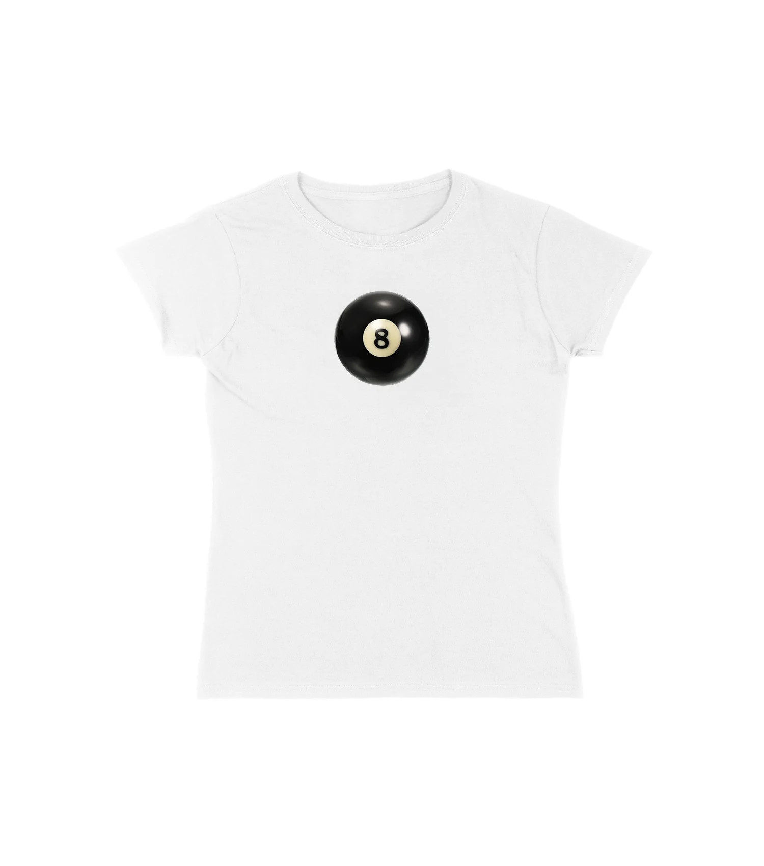 Magic 8 Ball Women's Fitted Tee | Shop Kristin Jones