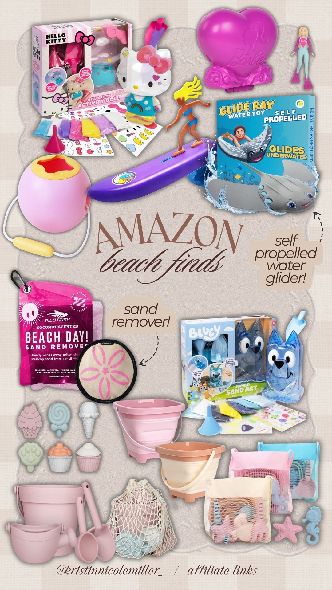 Amazon beach finds!! so many fun things to make the perfect beach day 🏖 

Seasonal kids, family vacation traveling pool outside swimming sand ￼￼

#LTKKids #LTKTravel #LTKSeasonal