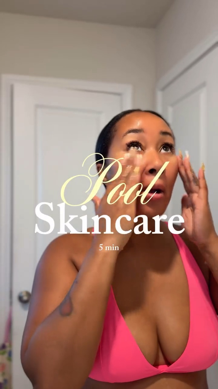 POV: You’re glowing before you even get in the pool 💦☀️
This is my go-to simple skincare + body routine that keeps me hydrated, protected, and fresh all day — because your skin deserves luxury, even at the pool 🧴✨

FACE ROUTINE 💁🏽‍♀️
🧼 @theinkeylist Hyaluronic Acid Cleanser – gentle, hydrating face wash that doesn’t strip the skin
💦 @tower28beauty SOS Rescue Spray – calms redness + balances skin
💧 @tula 24-7 Moisture Hydrating Day & Night Cream – plump, moisturized skin that stays soft all day
🧴 @naturiumskin Dew-Glow SPF 50 – protects while giving that dewy poolside glow

BODY + FINISHING TOUCHES 💃🏽
☀️ @soldejaneiro SPF 50 Body Lotion – smells like vacation & protects from the sun
🍦 @phlur Vanilla Skin Body Mist – soft, sexy vanilla scent that layers beautifully
💋 @elfcosmetics Lip Gloss – juicy lips with a pop of shine

✨Everything is linked in my bio + stories — glow smart, not complicated.
Comment 🌞 if you’re outside this weekend and need this kind of routine!

#PoolsideGlow #SimpleSkincare #SPFQueen #NaturiumPartner #Tower28Beauty #TulaSkincare #SolDeJaneiro #PhlurPerfume #ElfCosmetics #HigherSelfCare #HotMomSummer