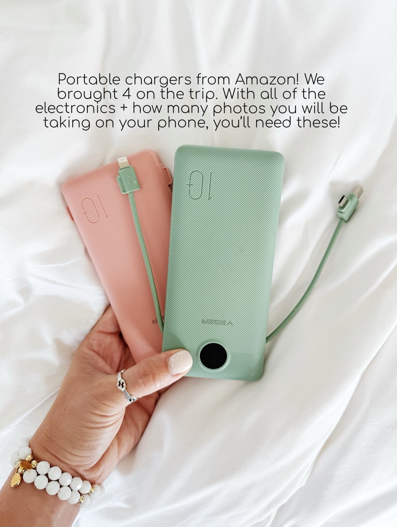 Best portable chargers! 

#LTKStyleTip #LTKSeasonal #LTKFindsUnder50