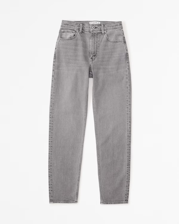 Women's High Rise Mom Jean | Women's Clearance | Abercrombie.com | Abercrombie & Fitch (US)