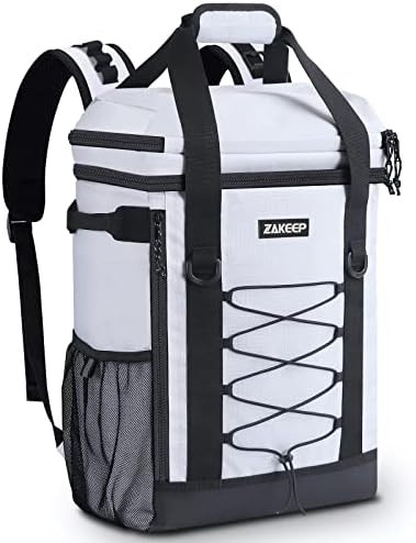 ZAKEEP Cooler Backpack, 36 Cans Multifunctional Leakproof Cooler Backpack with Padded Top Handle,... | Amazon (US)