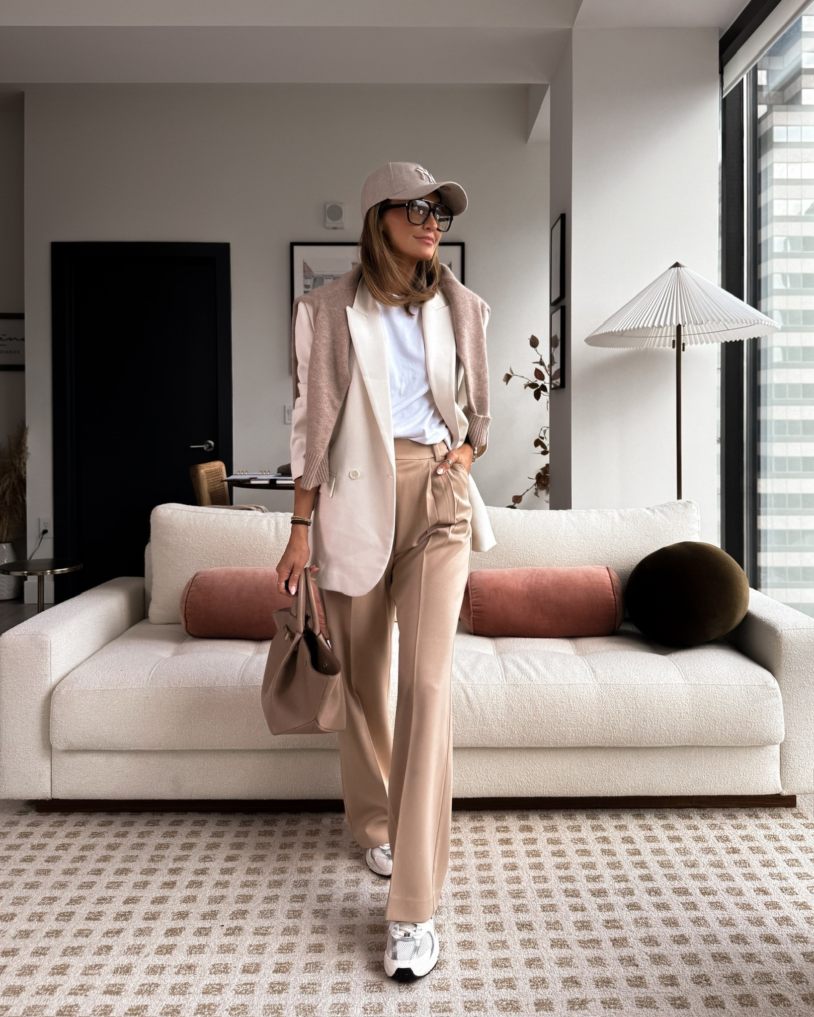 Pinterest inspired outfit with neutrals and layers for spring!

#LTKSeasonal #LTKOver40 #LTKootd