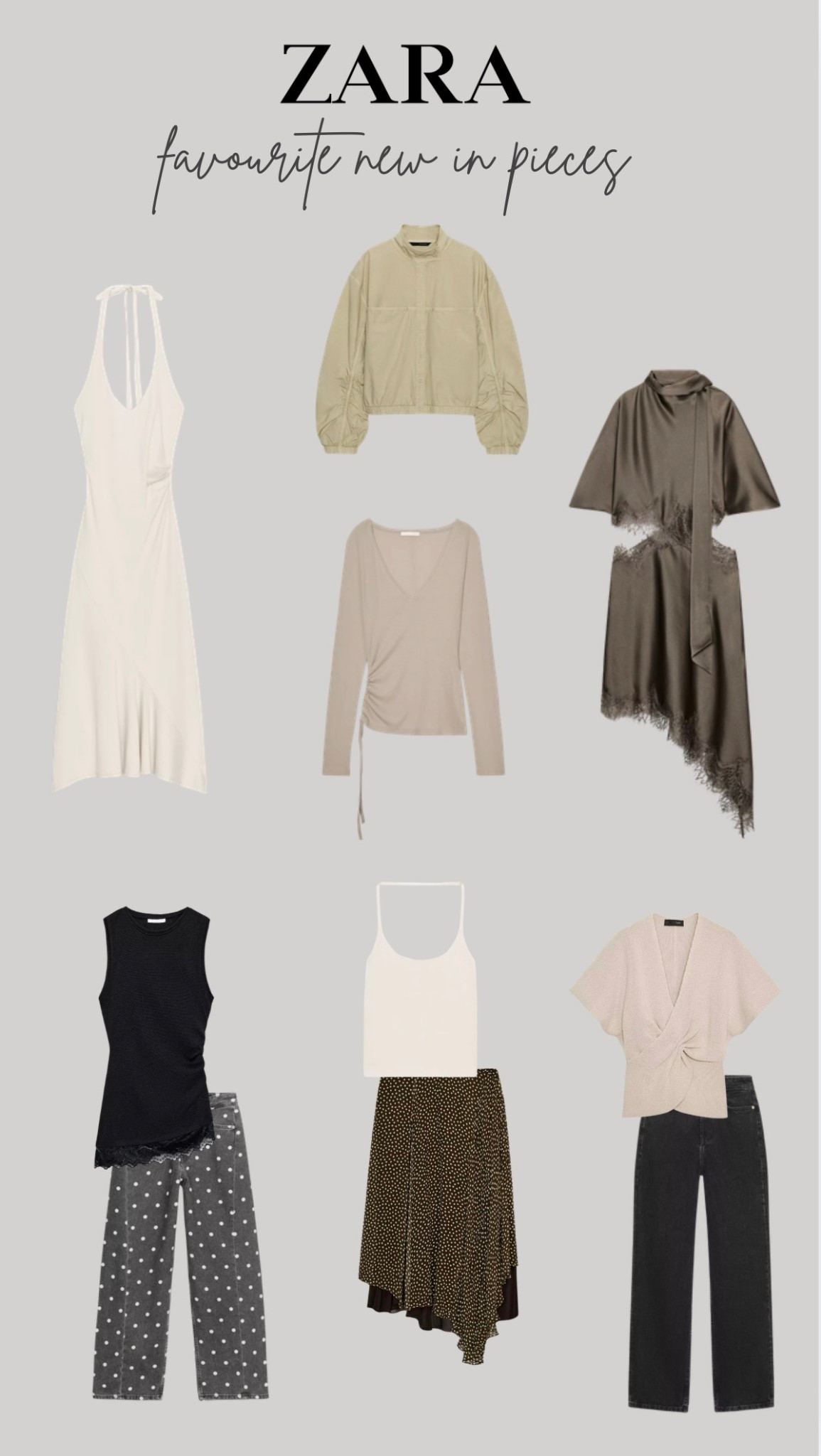 Weekly new in spring pieces from Zara 

New in, causal wear, spring outfit, dressy, outfit ideas, polka dot 

#LTKootd #LTKspringtrends #LTKspring