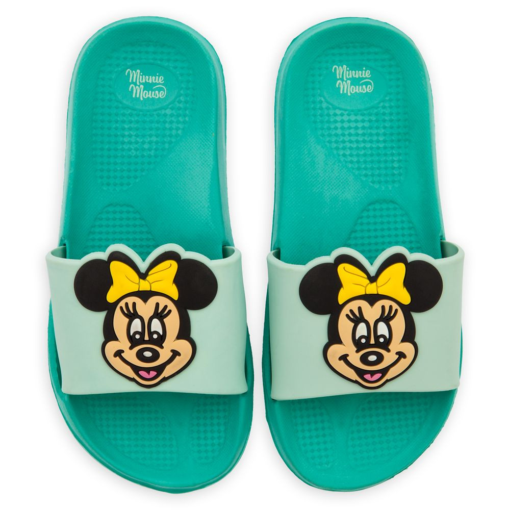 Minnie Mouse Slides for Kids – Green | shopDisney | Disney Store