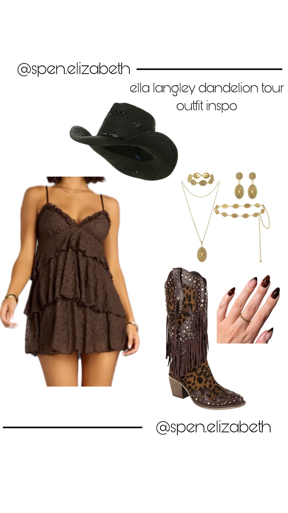 ella langley dandelion tour concert outfit inspo!!
boots-wetkisss