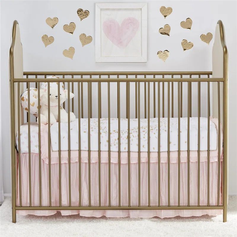 Piper 2-in-1 Convertible Upholstered Crib | Wayfair Professional